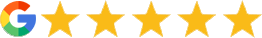 google 5 star icon