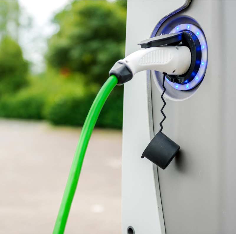 car-charger Commercial Electric vehicle charging station installation on a business property in Salinas, CA